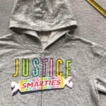 Bluza z kapturem Justice hoodie vintage y2k