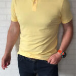 Koszulka polo Sonoma żółta M