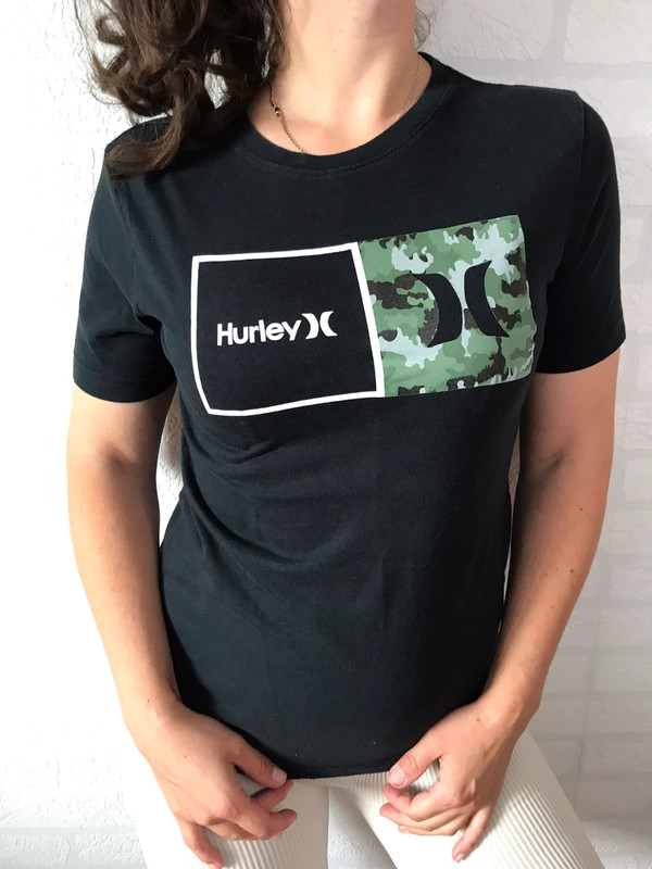 Koszulka t-shirt Hurley czarna 164 - 170 cm