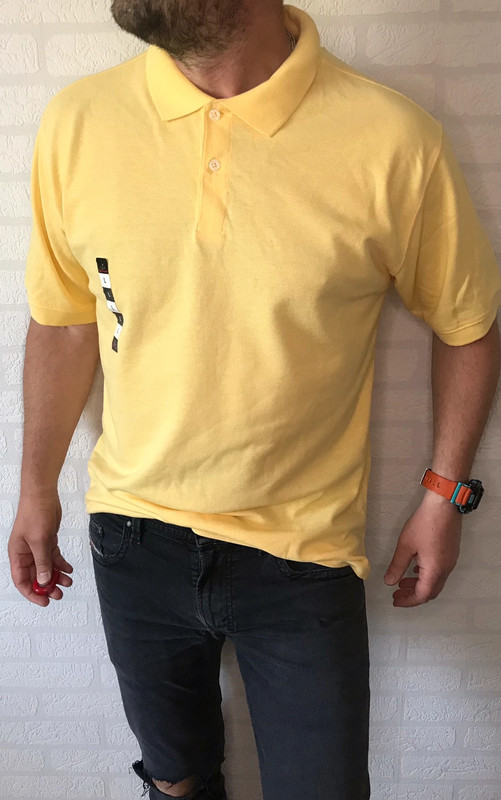 Koszulka polo Foot Locker żółta XL